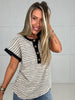 Heimish Sassy Stripes Top-210 Other Bottoms- Simply Simpson's Boutique is a Women's Online Fashion Boutique Located in Jupiter, Florida