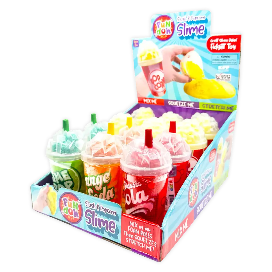 Slush & Popcorn Slime Set-290 Home/Gift- Simply Simpson's Boutique is a Women's Online Fashion Boutique Located in Jupiter, Florida
