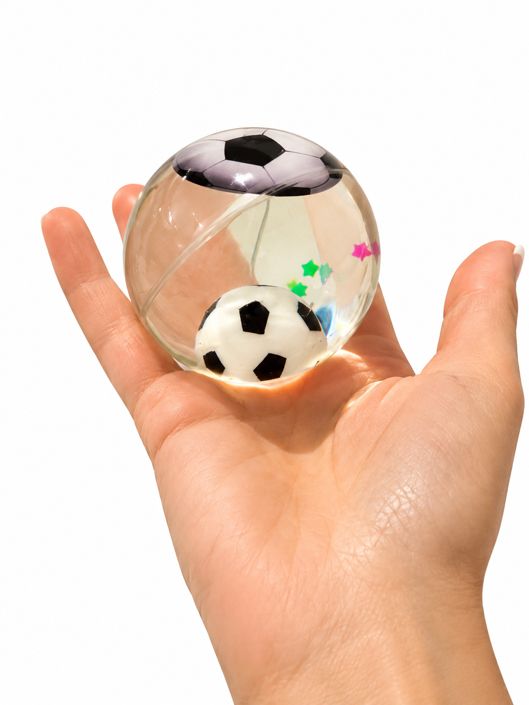 FLASHING Bouncing Water Ball with Soccer Ball-290 Home/Gift- Simply Simpson's Boutique is a Women's Online Fashion Boutique Located in Jupiter, Florida