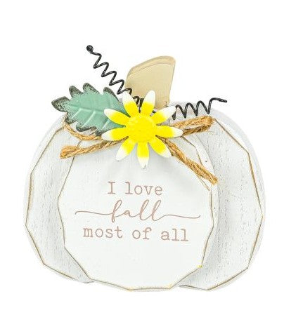 I Love Fall Pumpkin Tabletop-290 Home/Gift- Simply Simpson's Boutique is a Women's Online Fashion Boutique Located in Jupiter, Florida