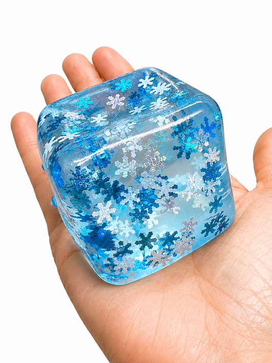 Snowflake Squish Cube-290 Home/Gift- Simply Simpson's Boutique is a Women's Online Fashion Boutique Located in Jupiter, Florida
