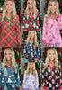 Shirley & Stone Holiday Pajamas-220 Lounge wear/Pajamas- Simply Simpson's Boutique is a Women's Online Fashion Boutique Located in Jupiter, Florida