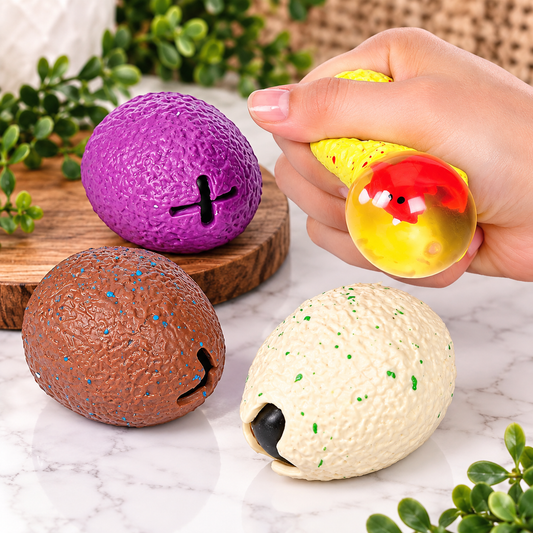 Dinosaur Egg Squishy(Assorted Colors)-290 Home/Gift- Simply Simpson's Boutique is a Women's Online Fashion Boutique Located in Jupiter, Florida
