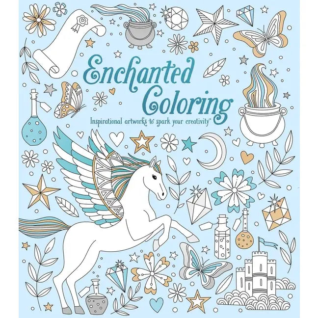 Enchanted Coloring: Inspirational Artwork Book