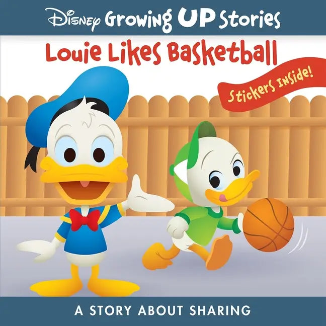 Disney: Louie Likes Basketball A Story About Sharing Book