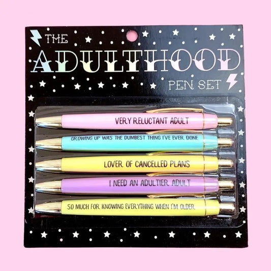 Adulthood Pen Set-290 Home/Gift- Simply Simpson's Boutique is a Women's Online Fashion Boutique Located in Jupiter, Florida