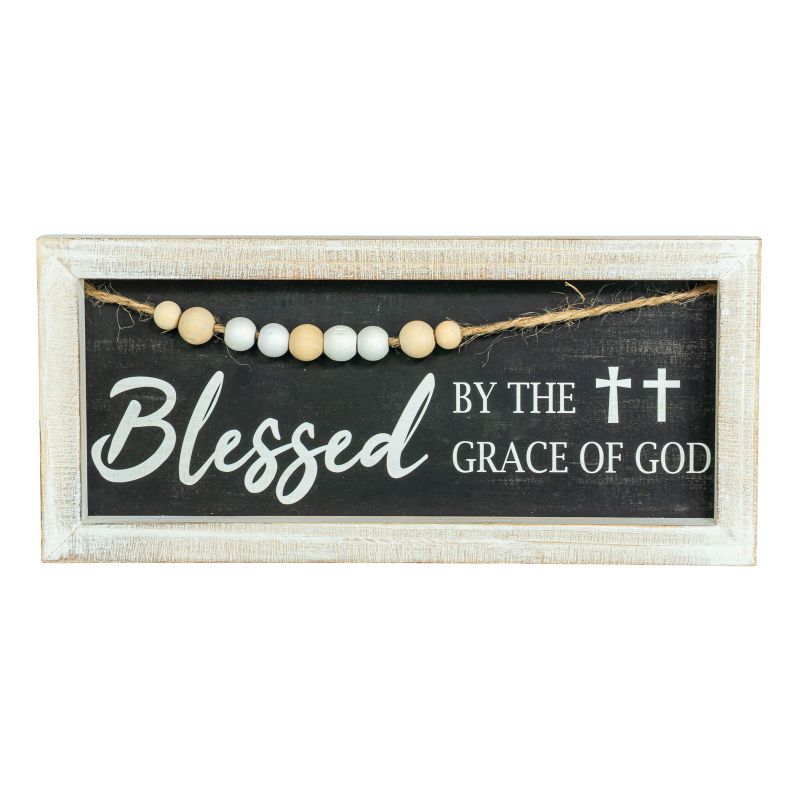 Blessed By Grace of God Wall Decor