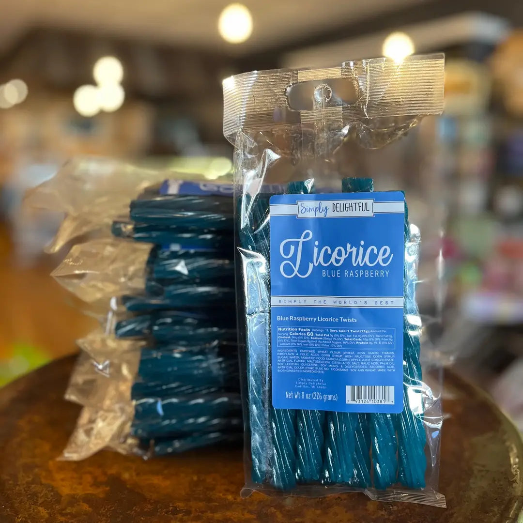 Blue Raspberry Licorice-310 Snacks- Simply Simpson's Boutique is a Women's Online Fashion Boutique Located in Jupiter, Florida