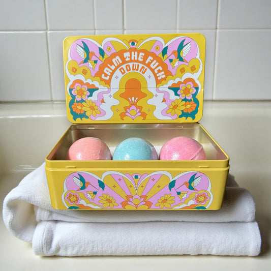 Bomb Set in Reusable Tin Box-300 Bath/Beauty- Simply Simpson's Boutique is a Women's Online Fashion Boutique Located in Jupiter, Florida