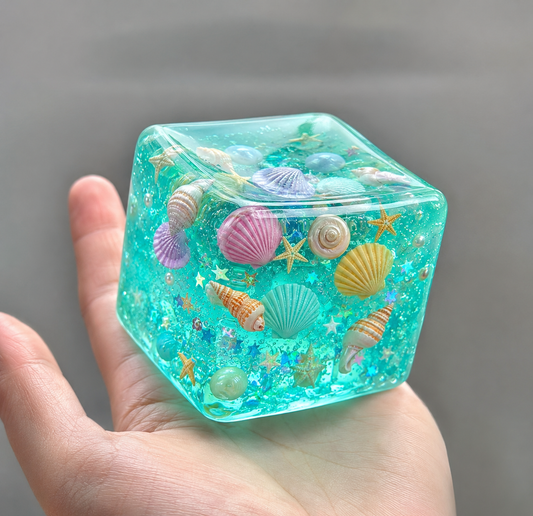 Under The Sea Cube Squish Toy-290 Home/Gift- Simply Simpson's Boutique is a Women's Online Fashion Boutique Located in Jupiter, Florida