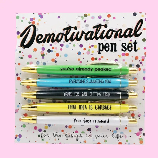Demotivational Pen Set-290 Home/Gift- Simply Simpson's Boutique is a Women's Online Fashion Boutique Located in Jupiter, Florida