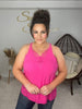 Lace V-Neck Tank Top-Tank Tops & Camis- Simply Simpson's Boutique is a Women's Online Fashion Boutique Located in Jupiter, Florida