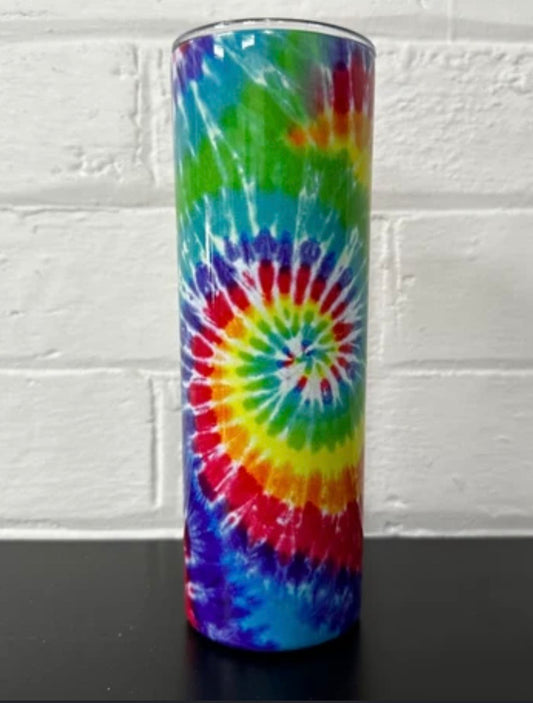 20oz Tie Dye Skinny Tumbler-290 Home/Gift- Simply Simpson's Boutique is a Women's Online Fashion Boutique Located in Jupiter, Florida