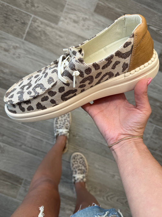 Corkys Leopard Sparkle Boat Shoes-260 Shoes- Simply Simpson's Boutique is a Women's Online Fashion Boutique Located in Jupiter, Florida