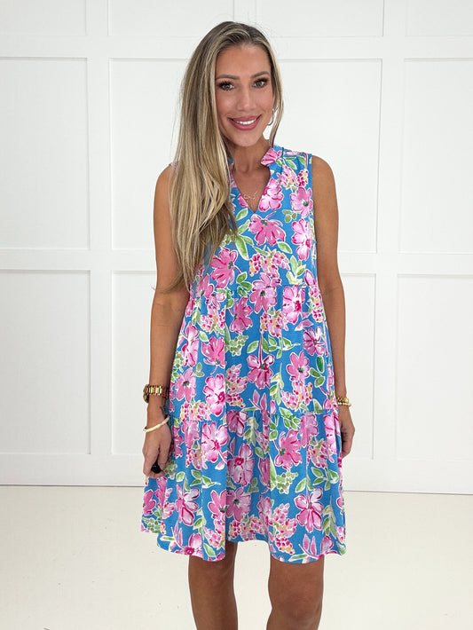 Dear Scarlett Ocean Breeze Tiered Dress-240 Dresses- Simply Simpson's Boutique is a Women's Online Fashion Boutique Located in Jupiter, Florida