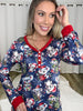 Shirley & Stone 2025 Animal Holiday Pajamas-220 Lounge wear/Pajamas- Simply Simpson's Boutique is a Women's Online Fashion Boutique Located in Jupiter, Florida