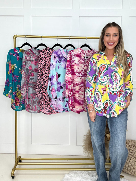 Dear Scarlett Nostalgic Lizzy's-100 Short Sleeves- Simply Simpson's Boutique is a Women's Online Fashion Boutique Located in Jupiter, Florida