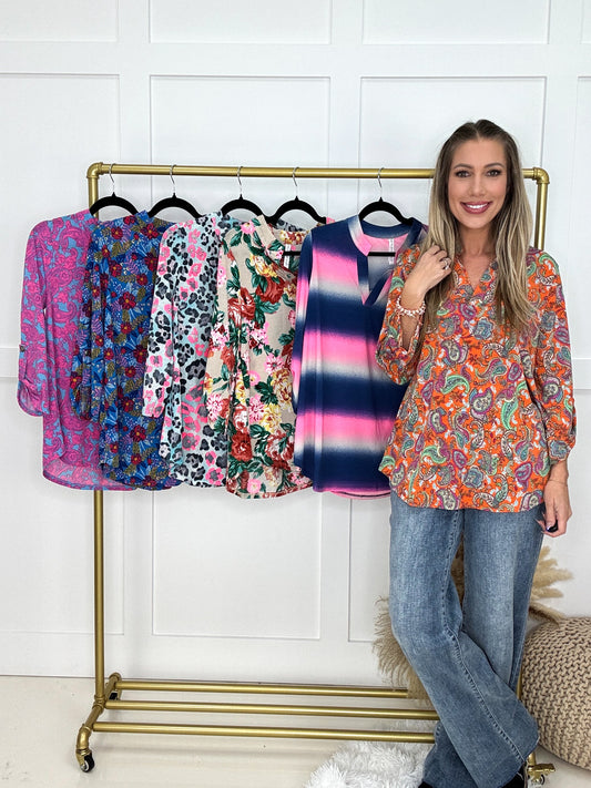 Dear Scarlett Wanderlust Lizzy's-100 Short Sleeves- Simply Simpson's Boutique is a Women's Online Fashion Boutique Located in Jupiter, Florida