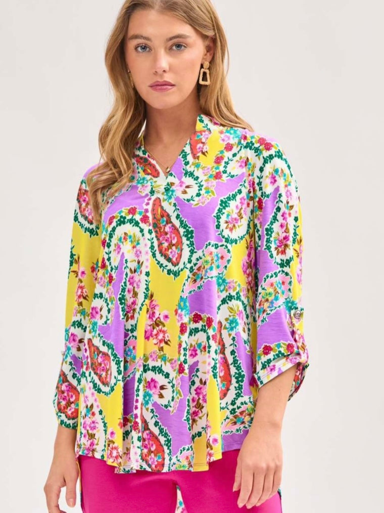 Dear Scarlett Nostalgic Lizzy's-100 Short Sleeves- Simply Simpson's Boutique is a Women's Online Fashion Boutique Located in Jupiter, Florida