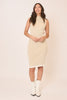 Clara Oatmeal Ribbed Sleeveless Midi Dress- Simply Simpson's Boutique is a Women's Online Fashion Boutique Located in Jupiter, Florida
