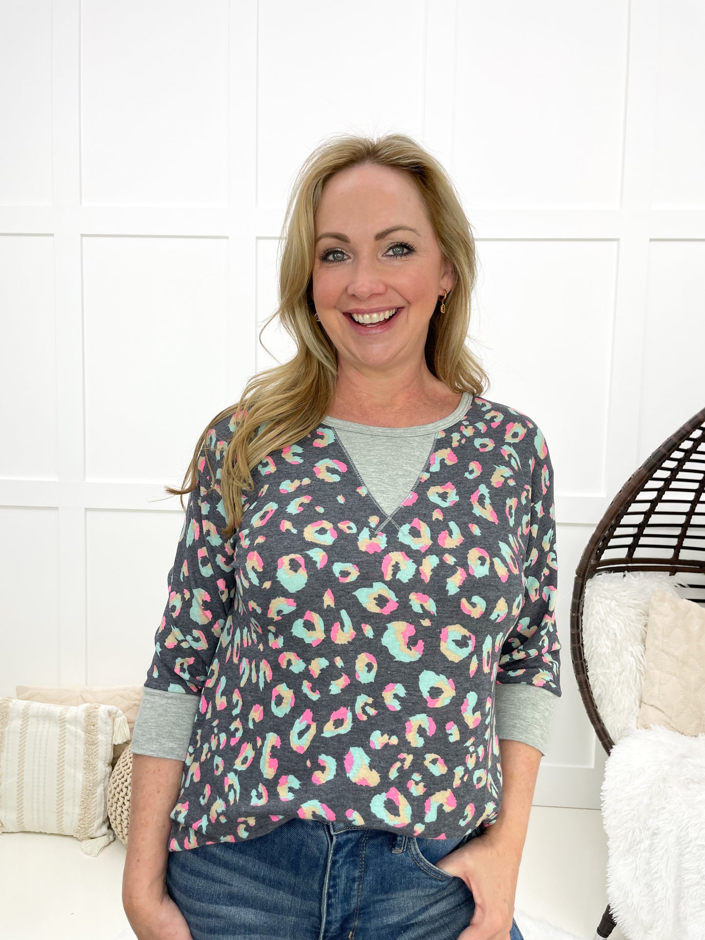 Dear Scarlett Jaime Top-110 Long Sleeves- Simply Simpson's Boutique is a Women's Online Fashion Boutique Located in Jupiter, Florida