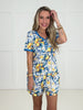 PREORDER Shirley & Stone Lovely Lemons Pajamas-220 Lounge wear/Pajamas- Simply Simpson's Boutique is a Women's Online Fashion Boutique Located in Jupiter, Florida