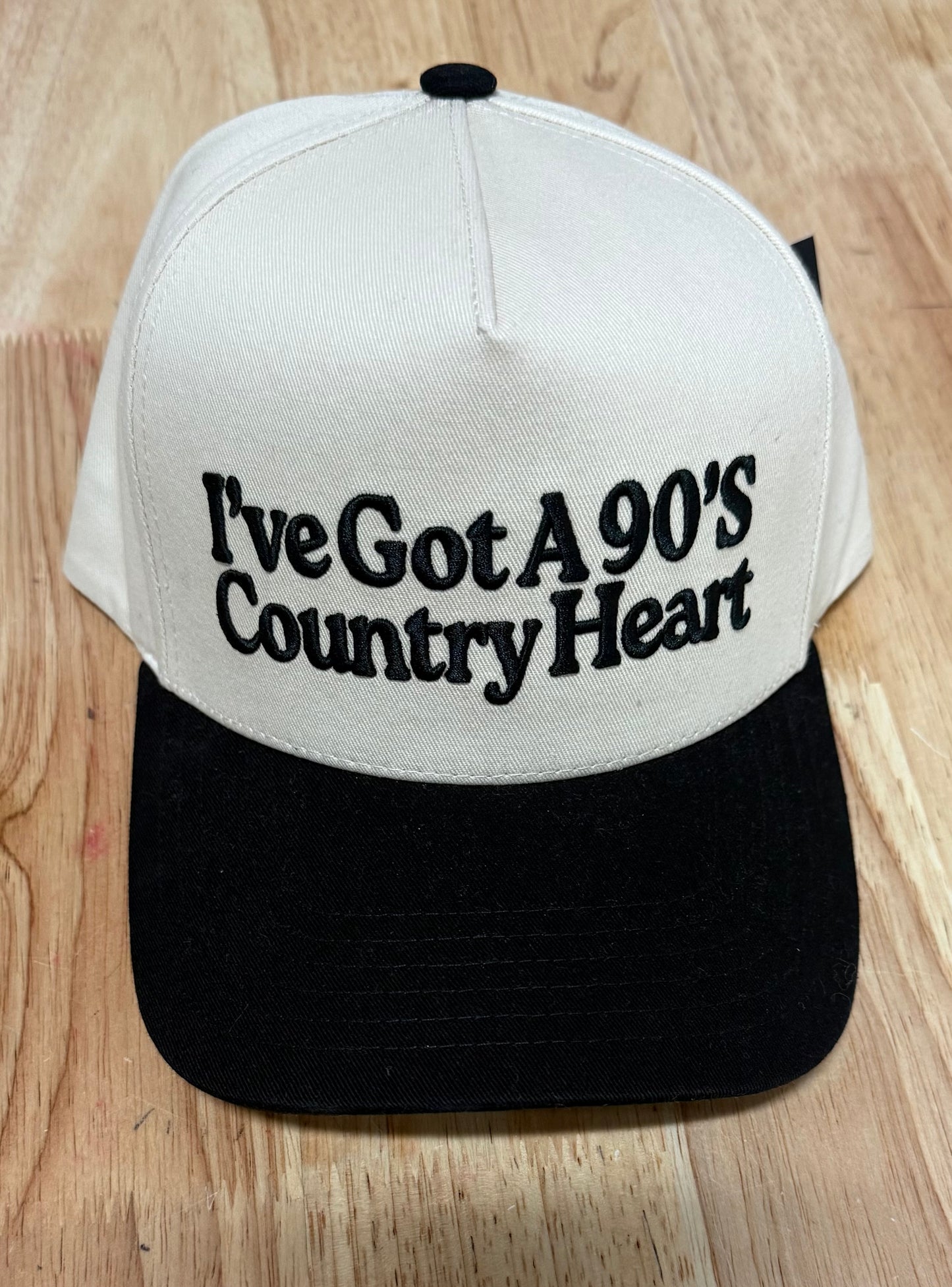 Two Tone I've Got A 90's Country Heart Hat