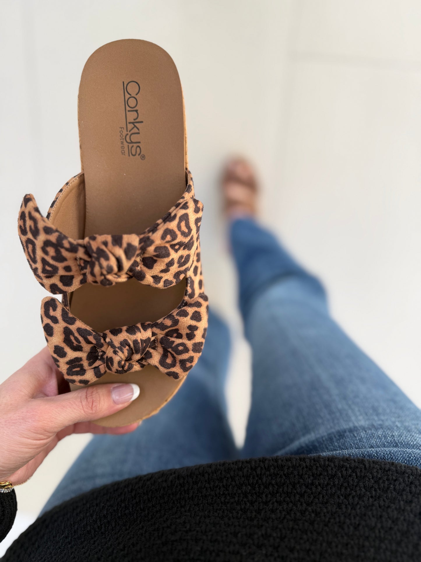 Corky's Bowed Up Leopard Wedges-260 Shoes- Simply Simpson's Boutique is a Women's Online Fashion Boutique Located in Jupiter, Florida