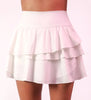 Whimsical White Activewear Skirt-190 Skirts/Shorts- Simply Simpson's Boutique is a Women's Online Fashion Boutique Located in Jupiter, Florida