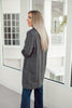 Dear Scarlett Charcoal Amara Jacket-180 Outerwear- Simply Simpson's Boutique is a Women's Online Fashion Boutique Located in Jupiter, Florida