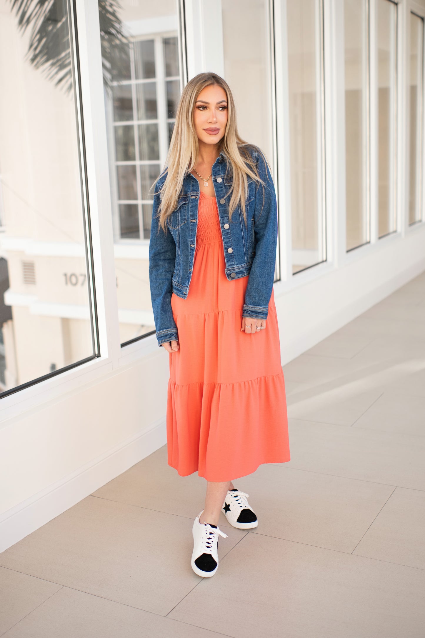 Risen Classic Denim Jacket-180 Outerwear/Jackets- Simply Simpson's Boutique is a Women's Online Fashion Boutique Located in Jupiter, Florida