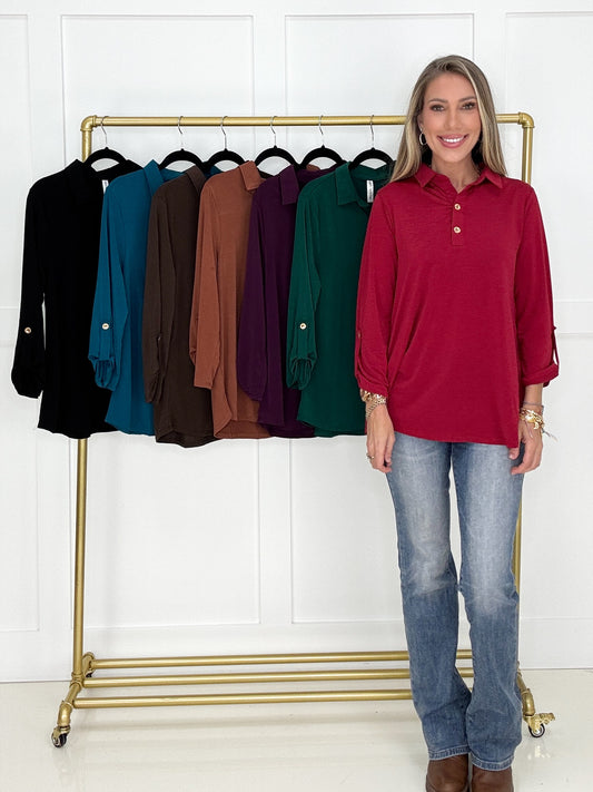 Dear Scarlett Harper-110 Long Sleeves- Simply Simpson's Boutique is a Women's Online Fashion Boutique Located in Jupiter, Florida