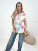 Gracey Floral Top-100 Short Sleeves- Simply Simpson's Boutique is a Women's Online Fashion Boutique Located in Jupiter, Florida