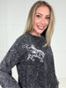 Acid Washed Studded Sweatshirt-160 Sweatshirts- Simply Simpson's Boutique is a Women's Online Fashion Boutique Located in Jupiter, Florida