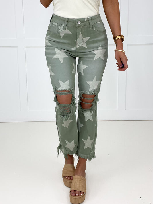 Risen Allstar Attitude Jeans-200 Jeans- Simply Simpson's Boutique is a Women's Online Fashion Boutique Located in Jupiter, Florida