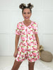 Shirley & Stone Picnic in the Park Shorts Pajamas-220 Lounge wear/Pajamas- Simply Simpson's Boutique is a Women's Online Fashion Boutique Located in Jupiter, Florida