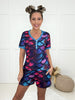 Shirley & Stone Neon Shorts Pajamas Collection-220 Lounge wear/Pajamas- Simply Simpson's Boutique is a Women's Online Fashion Boutique Located in Jupiter, Florida