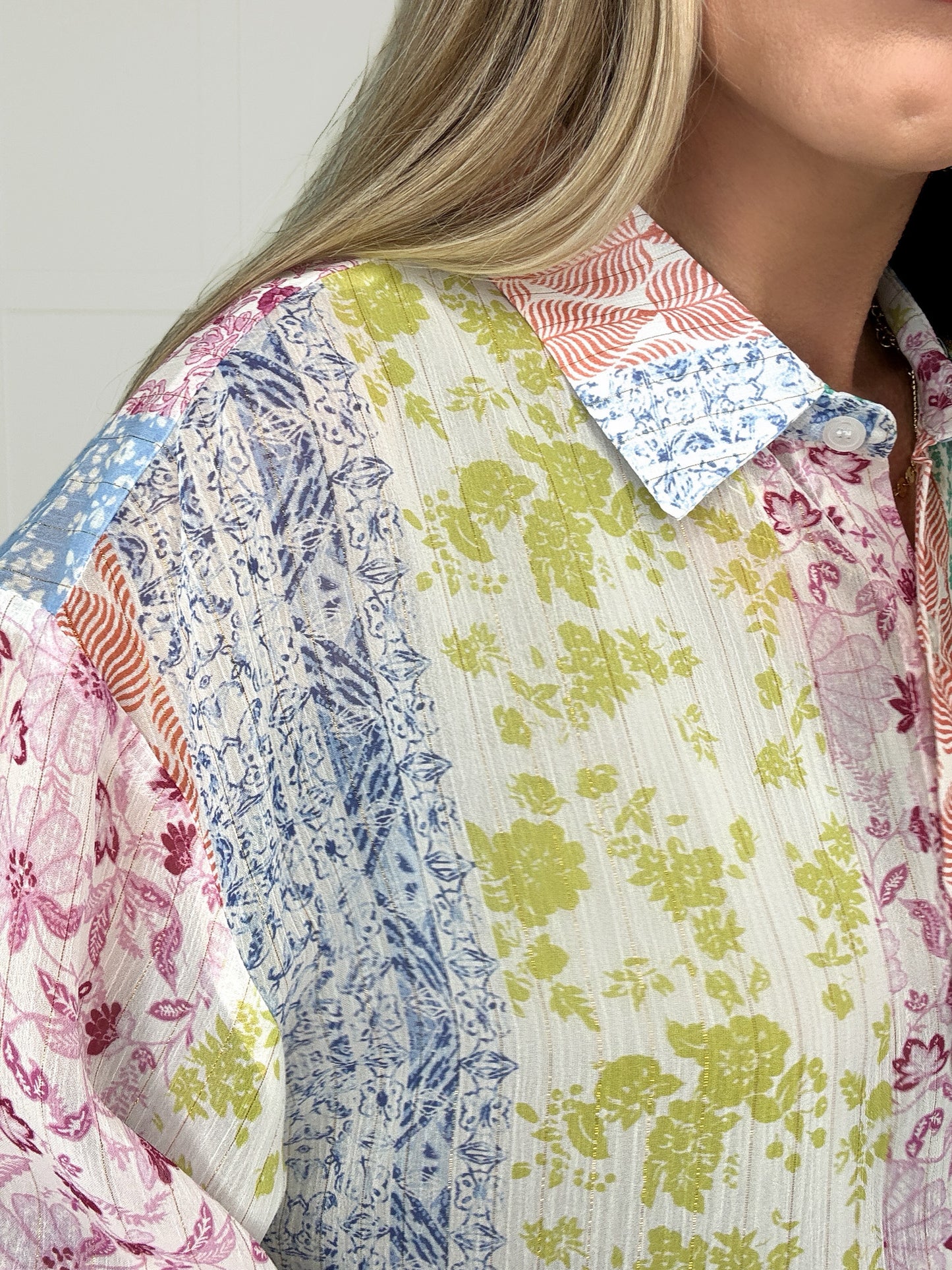 Free Spirit Florals Button Down