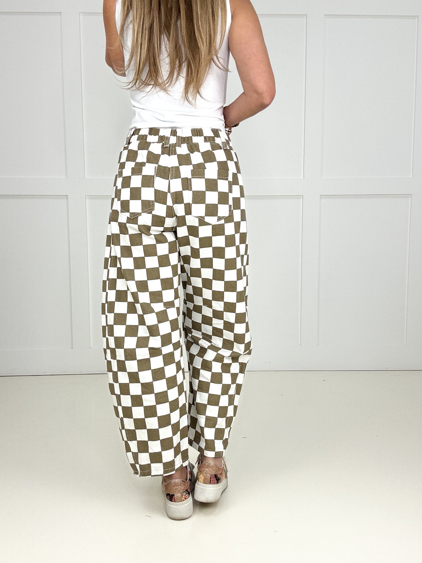 Checkmate Barrel Jeans