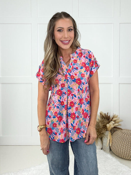 Dear Scarlett Kirra Lizzy-100 Short Sleeves- Simply Simpson's Boutique is a Women's Online Fashion Boutique Located in Jupiter, Florida