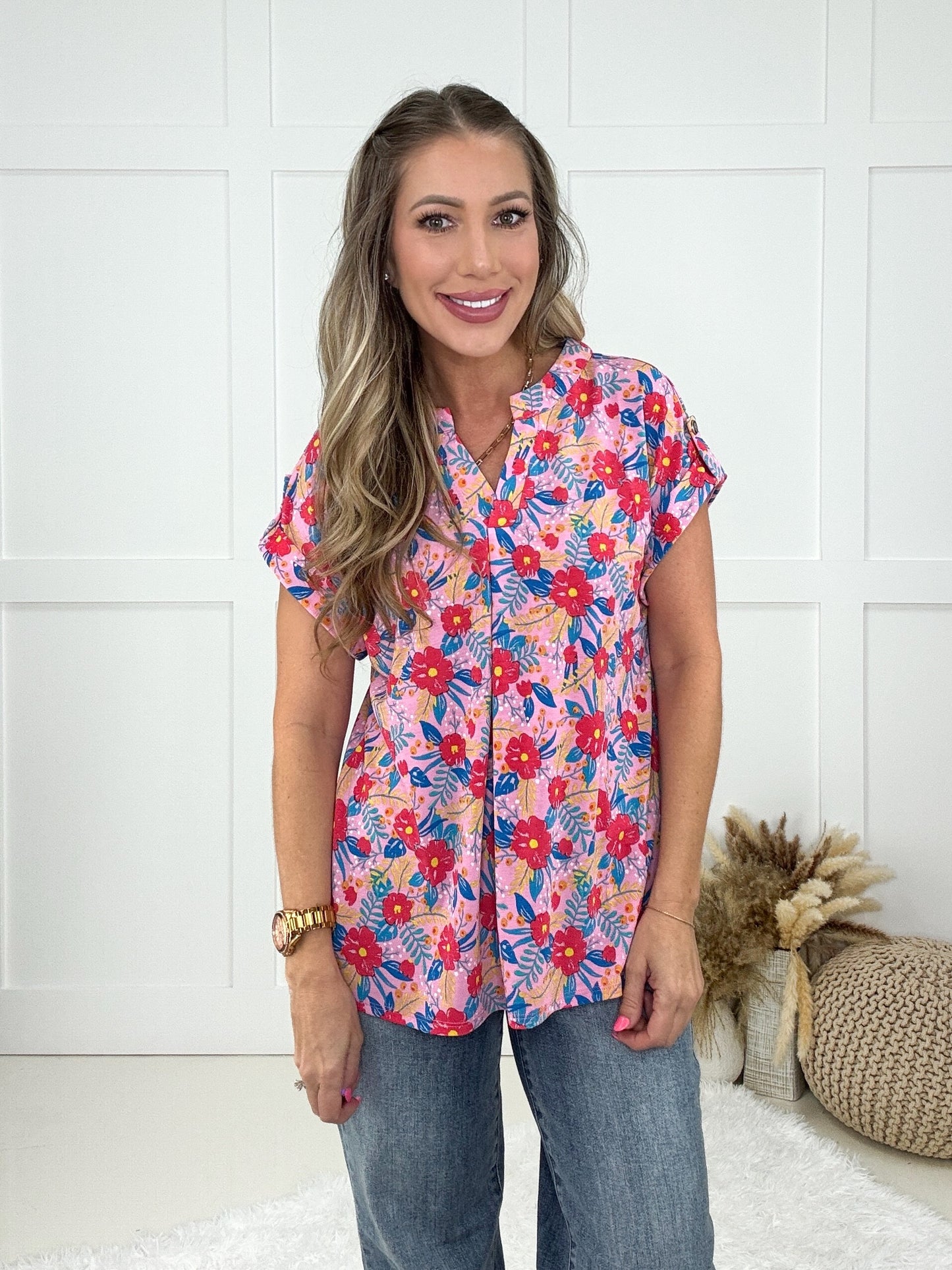 Dear Scarlett Kirra Lizzy-100 Short Sleeves- Simply Simpson's Boutique is a Women's Online Fashion Boutique Located in Jupiter, Florida