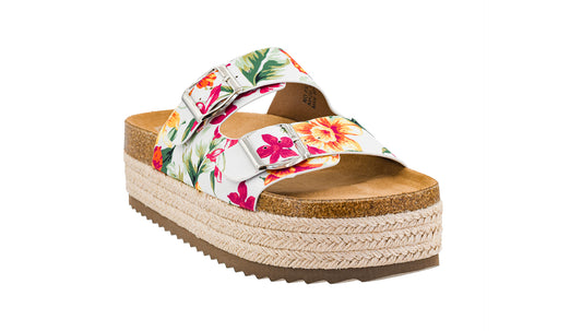 Corky's No Filter White Floral-260 Shoes- Simply Simpson's Boutique is a Women's Online Fashion Boutique Located in Jupiter, Florida