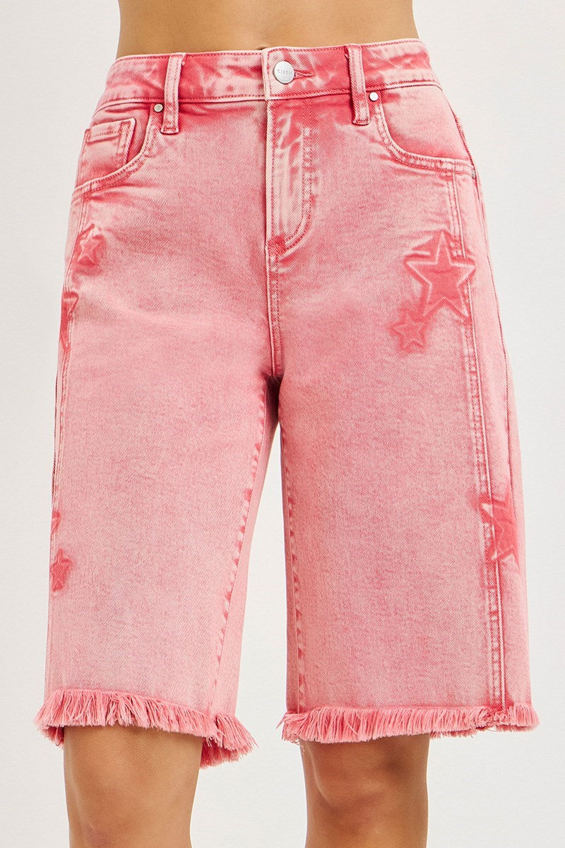 Risen Star Babe Bermuda Shorts-190 Skirts/Shorts- Simply Simpson's Boutique is a Women's Online Fashion Boutique Located in Jupiter, Florida