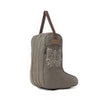 Sunstone Cotton & Leather Boot Bag in Clay Fern-270 Accessories- Simply Simpson's Boutique is a Women's Online Fashion Boutique Located in Jupiter, Florida