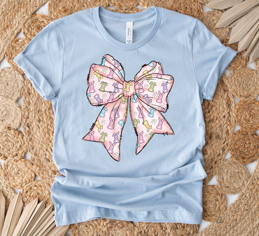 Easter Bow-Graphic Tee- Simply Simpson's Boutique is a Women's Online Fashion Boutique Located in Jupiter, Florida