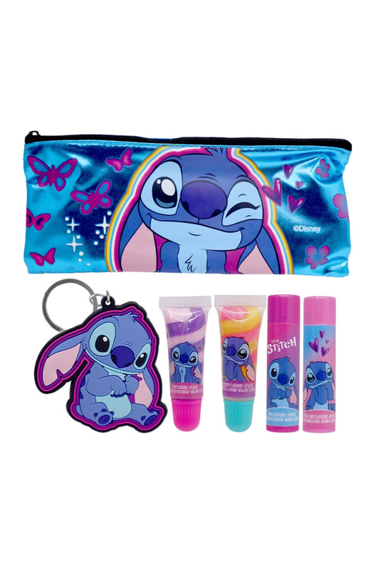 Stitch Lip Gloss & Balm Set w/ Bag-300 Bath/Beauty- Simply Simpson's Boutique is a Women's Online Fashion Boutique Located in Jupiter, Florida
