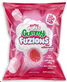 Stuffed Puffs Sour Watermelon Gummy Fuzions-310 Snacks- Simply Simpson's Boutique is a Women's Online Fashion Boutique Located in Jupiter, Florida