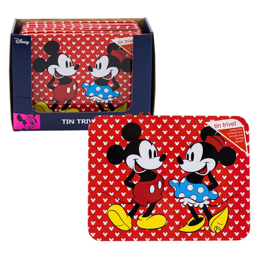 *Mickey and Minnie Tin Trivet-290 Home/Gift- Simply Simpson's Boutique is a Women's Online Fashion Boutique Located in Jupiter, Florida