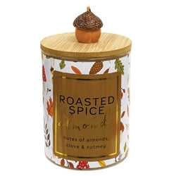 Roasted Spice Almonds Jar Candle - 10 oz.-290 Home/Gift- Simply Simpson's Boutique is a Women's Online Fashion Boutique Located in Jupiter, Florida