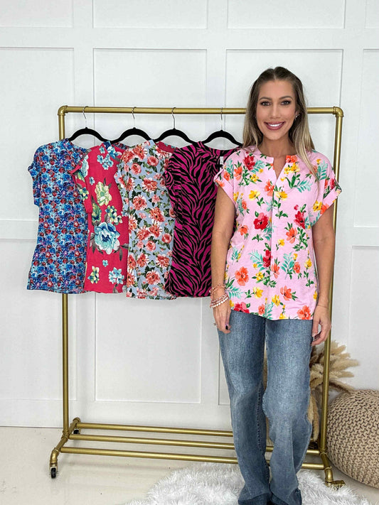 Dear Scarlett Short Sleeve Lover Lizzy’s-100 Short Sleeves- Simply Simpson's Boutique is a Women's Online Fashion Boutique Located in Jupiter, Florida